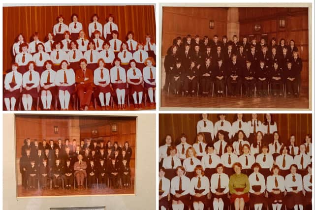 Duke's and Duchess's School year groups from the late 1970s.
