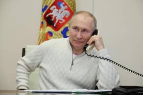 Vladimir Putin, President of Russia. Picture by Mikhail Klimentyev / SPUTNIK / AFP via Getty Images.