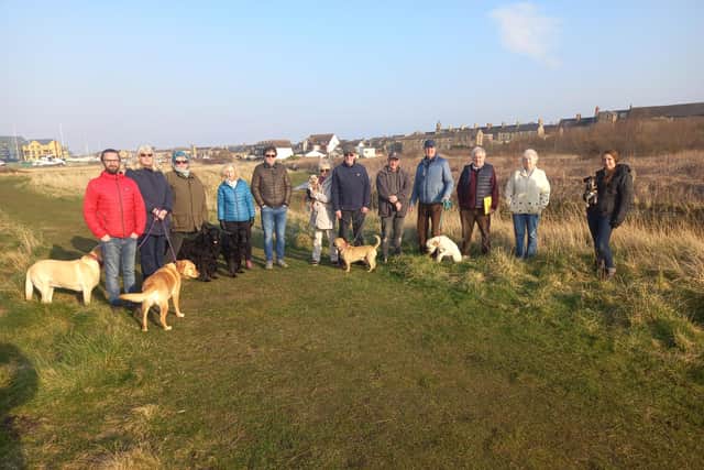 A group of residents are opposing Northumberland Estates' plans for Amble Braid.