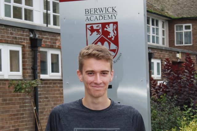 Owen Guerin is continuing his education at Berwick Academy after achieving top grades across all subjects.