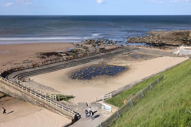 The current state of Tynemouth Outdoor Pool.