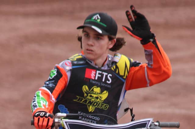 Luke Killeen guests for Berwick Bandits at Plymouth on Tuesday. Picture: Nia Martin