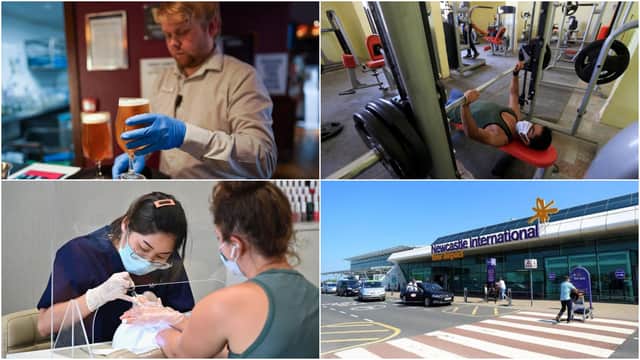People are now able to go to pubs and on holiday abroad while nail salons and gyms are also set to reopen.