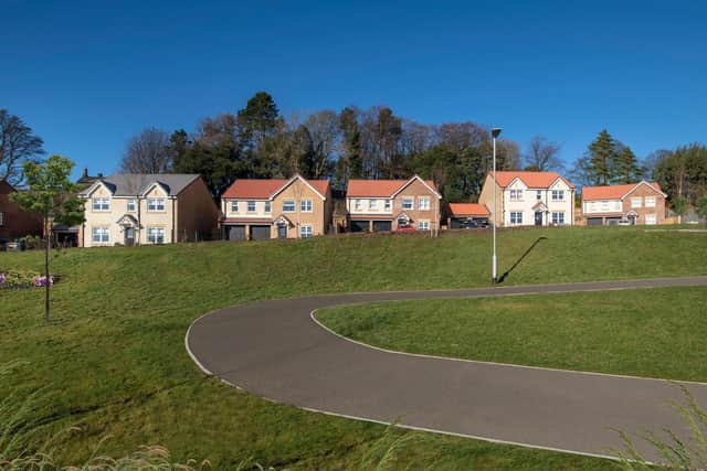 Taylor Wimpey North East's Willowburn Park development in Alnwick.