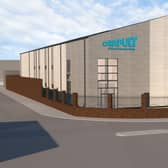 Computer generated image of ORE Catapult's new Technology Development Centre in Blyth.
