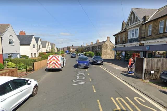 North East Ambulance Service took one person to hospital following a crash. Photo: Google Maps.