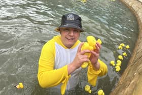 Alnwick Round Table's duck race.
