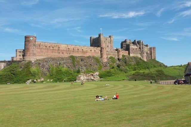 The clock on the north-west corner of Bamburgh Castle is set to be repaired.