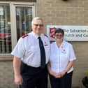 Philip and Carrie James are now in charge of Bedlington Salvation Army. (Photo by Salvation Army)