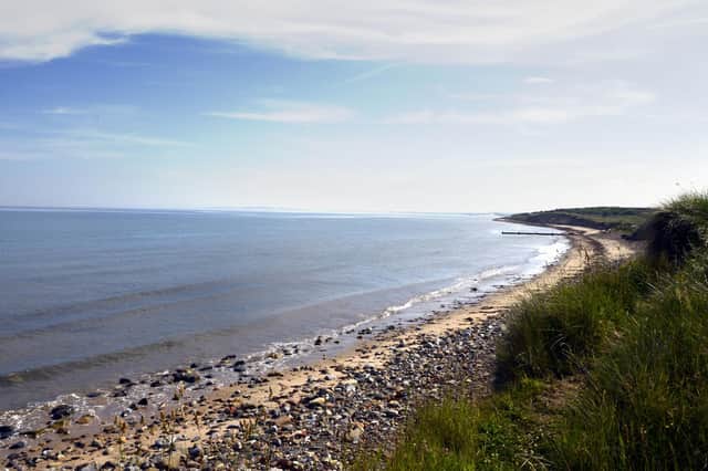 Druridge Bay beach, which is near the proposed site