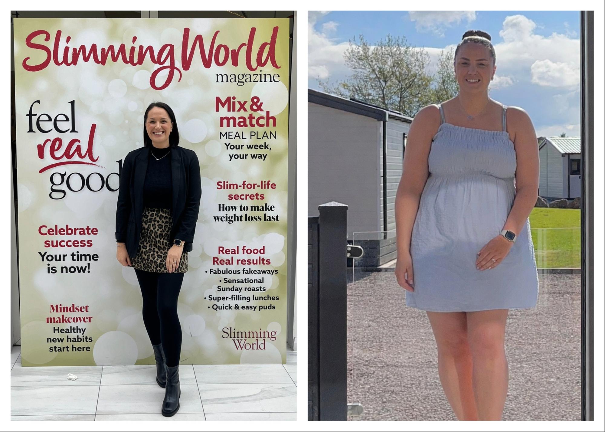 Northumberland mum loses almost three stone after overcoming mental ...