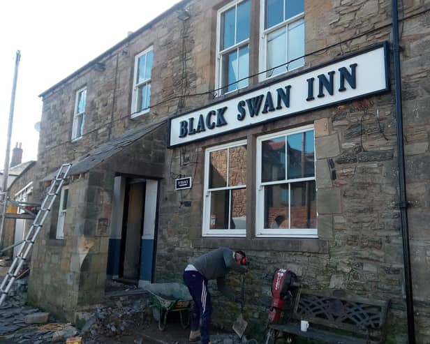 The Black Swan Inn, Seahouses.