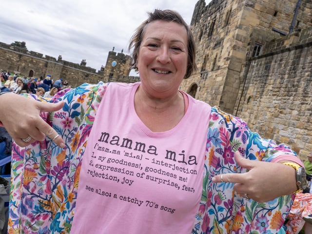 Loving the Mamma Mia experience.