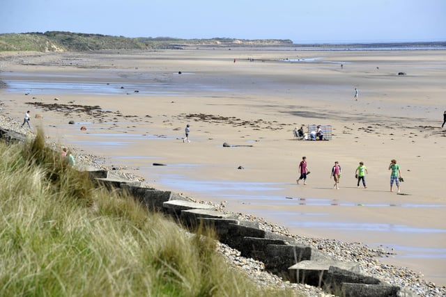 Druridge Bay is ranked number 13. It has a 4.5 rating.