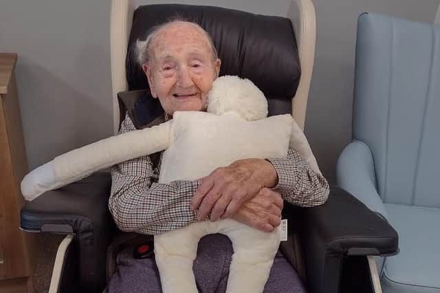 Hug dolls have been introduced to a Cramlington care home.