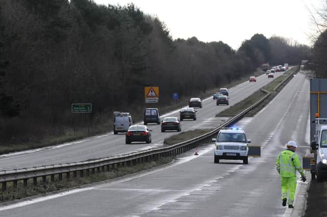 New measures are to be installed on the A189 Spine Road southbound on the approach to Moor Farm roundabout in a bid to cut the number of accidents.