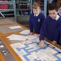 An Ashington to the Future board game has been created as part of the project. (Photo by NCEAT)