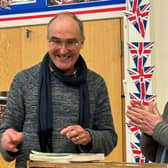 Peter Brown (Musical Director) and Alan Gidney (Organist) at a recent choir rehearsal.