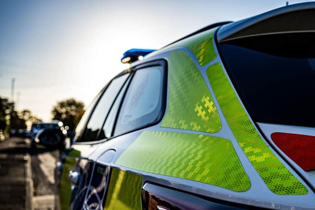 The A1 was closed for much of the day after a collision near Buckton Moor.