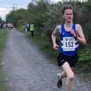 James Tilley in action at the Gordon Smith Relays.