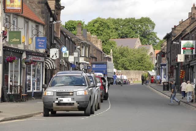 File picture of Wooler High Street.