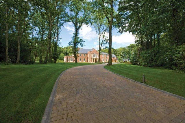 Celtic Manor at Gubeon Wood, Tranwell Woods, near Morpeth, is on the market with Sanderson Young for £4m. The property was transformed between 2006 and 2008, when the previous modest detached house was tripled in size.