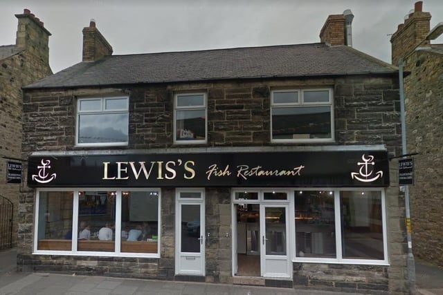 Lewis's in Seahouses is ranked number 4.
“Tasty takeaway," writes a reviewer.