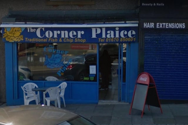 The Corner Plaice Chippy in Newbiggin is ranked number 8.