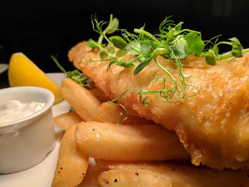 New entry: The West Gate Fish & Chips, Alnwick has a 4.5 rating from 57 reviews. Image: Pixabay