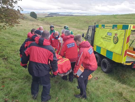 Mountain rescue teams in Northumberland and North Tyneside have had a challenging year.
