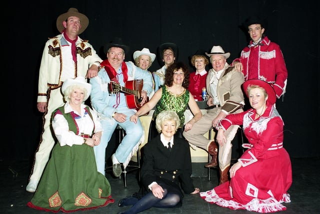 Alnwick Variety Company stages A Winter Showtime in 1992.