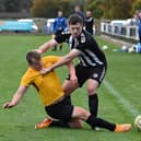 Action from North Sunderland v Swarland in the NFA Minor Cup on Saturday. Picture by Michael Fawcus.