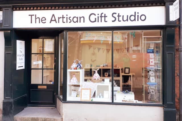 The Artisan Gift Studio, 7 Oldgate, Morpeth.