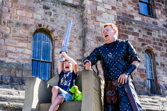 Be crowned King or Queen of the North at Bamburgh Castle. Photo by Stuart Boulton