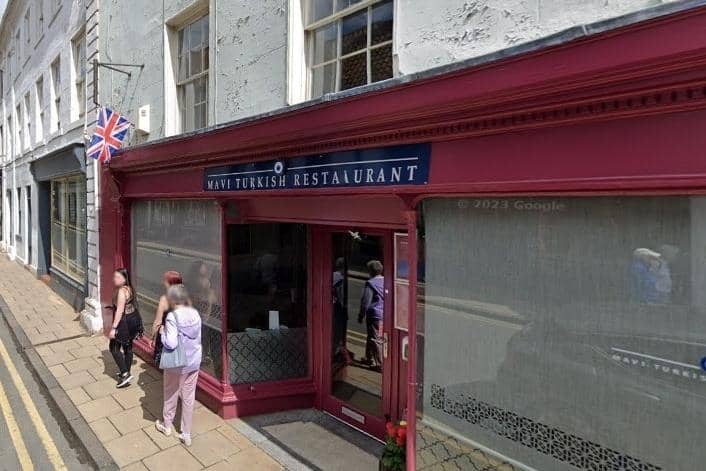 The MAVI Turkish Restaurant in Berwick.