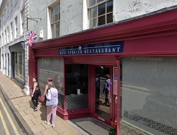 The MAVI Turkish Restaurant in Berwick.