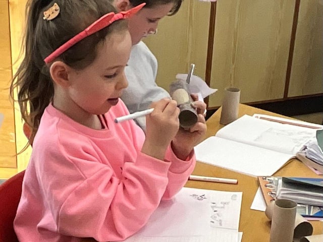 Pupils at St Robert's Catholic First School enjoy World Book Day