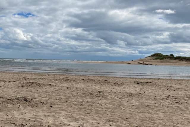 The Amble Coastguard Rescue Team was called in after a family became cut off by the incoming tide at Alnmouth.