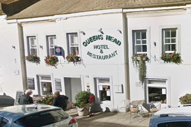The Queens Head Hotel & Restaurant is ranked sixth.