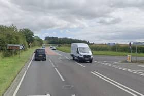 The A1 near Burgham Park. Picture: Google