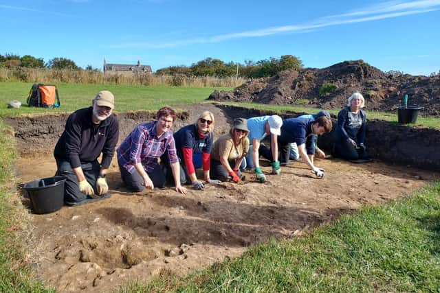 Holy Island dig is aiming to cast light on 'lost' cemetery