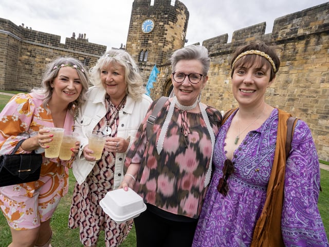 Mamma Mia at Alnwick Castle.