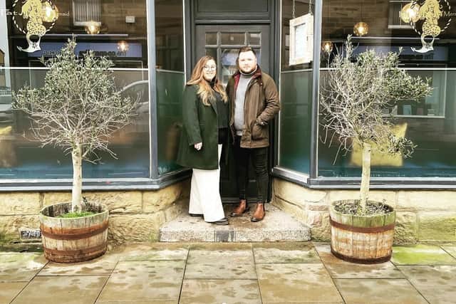 Chris and Becca Green are opening a cocktail bar in Amble.