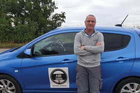Driving instructor Andy Harding has started a new centre to help students pass their theory test. (Photo by Andy Harding)