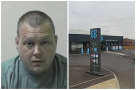 Jamie Brown admitted stealing from the Co-op within hours of his release. (Photo by Northumbria Police/Google)