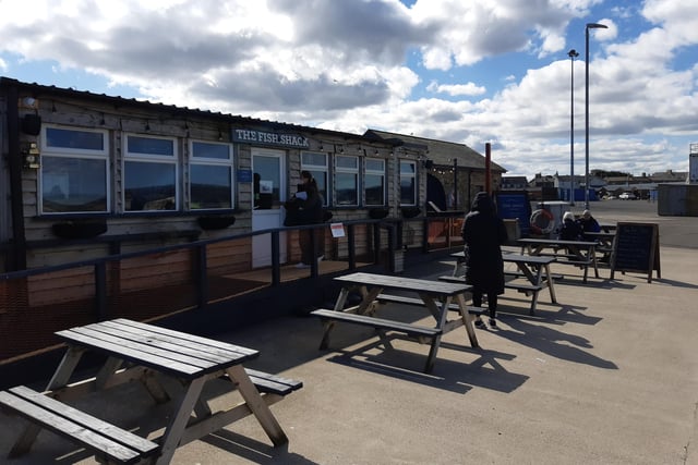 The Fish Shack in Amble has a 4.5 rating from 1,400 reviews.