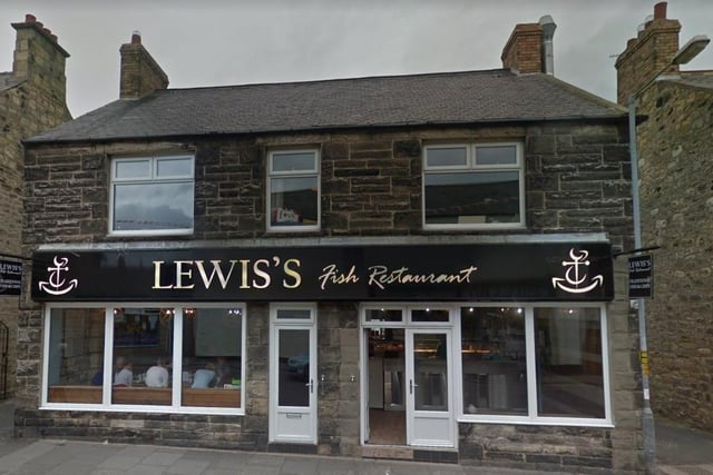 Lewis's in Seahouses is ranked number 3.