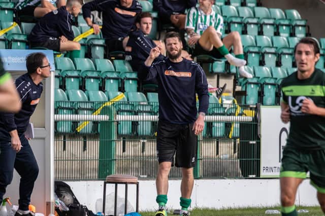 Blyth Spartans manager Michael Nelson. (Photo credit: Kris Hodgetts)