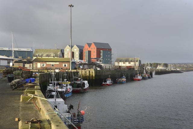 Amble has a lovely harbour and several decent pubs and restaurants.