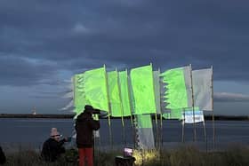 Banners fly high on Little Shore as part of last year's Festival of Light.